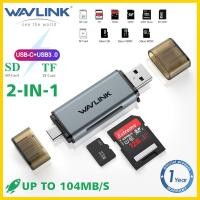 ราคา Wavlink 2 in 1 Card Reader USB 3 0และ Type C ถึง SD Micro SD TF Card Reader 104Mbps Transfer Data Speed Memory Card Reader Adapter สำหรับ PC แล็ปท็อป OTG Type C Smart Media Card Reader All In One เดิม