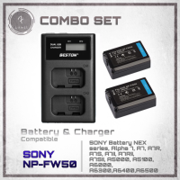 ราคา แบตกล้อง Sony NP FW50 Type C Micro USB สำหรับกล้อง Sony A5000 A5100 A6000 A6300 A6400 A6500 A7 A7II A7RII (19643004009)