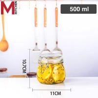 ราคา M KIT โหลแก้ว ขวดโหล ขวดแก้ว โหลแก้วสูญญากาศ ขวดโหลแก้ว ขวดโหลมีฝาปิด โหลสูญญากาศ (19101568111)