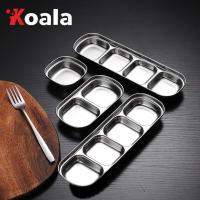 ราคา KOALA ถ้วยน้ำจิ้มสแตนเลส SUS304 ฟู้ดเกรด ถ้วยใส่น้ำจิ้ม ถ้วยน้ำจิ้ม 1 ช่อง 2 ช่อง 4 ช่อง แข็งแรง น้ำหนักเบา (19694271287)