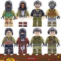ราคา Wuhui 8 ชิ้นSWATทหารกองทัพww2 minifiguresของเล่นอาคารชุดเลโก้ของเล่นสำเร็จรูปทหารSWATตัวเลขทหารminifigureอาคารอิฐสำหรับเด็กก่อนวัยเรียนเด็กอายุ 3 Kids Toysเข้ากันได้กับทุกยี่ห้อ (1675410885)