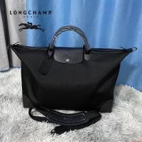 ราคา 100 Longchamp เดิม Official Store L1624ขนาดใหญ่ Boxford ผู้ชายและผู้หญิงใช้งานได้ Messenger กระเป๋าถือกระเป๋า Duffel และ Weekender กระเป๋า2021แฟชั่น Champ กระเป๋า (13047949396)