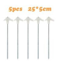 ราคา Prakan พร้อมส่ง สมอบก 25cm สมอบกเหล็ก 1 ชิ้น หมุดยึดเต็นท์ที่จับกสะท้อนแสง ผสมสารเรืองแสงหัวสมอเป็นแบบสะท้อนแสงตอนกลางคืน สมอบกเหล็กชุบกันสนิม (19119684807)