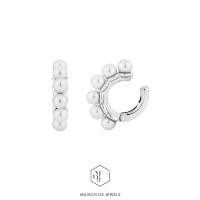 ราคา PRE ORDER Maison de Jewels Clip On MOP ต่างหูเงินมุก ต่างหูคลิปไม่จำเป็นต้องเจาะ ต่างหูใส่ทุกวัน (3595712907)