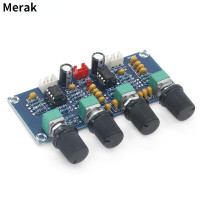 ราคา XH A901 NE5532 Preamp Pre Amp Treble Bass Volume ปรับ Pre Amplifier Controller สำหรับเครื่องขยายเสียง (11326750477)