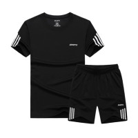 ราคา SET 2ชิ้น เสื้อแขนสั้น กางเกงขาสั้นออกกำลังกาย (3903092880)