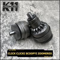 ราคา เฟืองสตาร์ท CLICK CLICK i SCOOPY i AIRBLADE ICON ZOOMER X SPACY i เฟืองมอเตอร์สตาร์ท (12621794587)