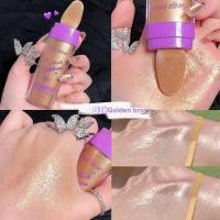 ราคา บรอนเซอร์ผงแป้งไฮไลท์ Faci Al เพิ่มความกระจ่างใสคอนทัวร์ใบหน้ากลิตเตอร์บลัชเนื้อชิมเมอร์ผงเรืองแสงไฮไลท์เครื่องสำอางคงทนการแต่งหน้าร่างกายใบหน้าเป็นเม็ดสี (17509950649)