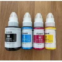 ราคา หมึกแท้ Canon ink inkjet GI790 BKCMY nobox แคนนอน ink หมึกอิงค์เจ็ท 4สี CMYK สีละ 1 ขวด ไม่มีกล่อง 4 ขวด ใช้กับ Canon G Series ทุกรุ่น cat inks (19748373127)
