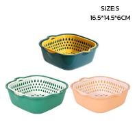 ราคา ตะกร้าล้างผัก ที่ล้างผัก ตะกร้าใส่ผัก ตะแกรงล้างผัก ตระกร้าล้างผัก กะละมังล้างผัก พร้อมที่ระบายน้ำ 2ชั้น ตะกร้าสลัดน้ำ 3สี 4ขนาด Aliz selection (19976525036)