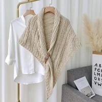 ราคา ผ้าคลุมไหล่มัลติฟังก์ชั่ ผ้าพันคอ เสื้อคลุมถักไหม ผ้าคลุมไหล่ผ้าถัก ซีทรูบางๆ ผืนใหญ่ กันแดด กันลม Knitted triangle shawl P 015 (12230552314)