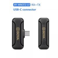 ราคา BOYA BY WM3T2 Mini 2 4GHz Wireless Microphone รองรับการเชื่อมต่อแบบ USB C Lightning 3 5mm (15600239165)