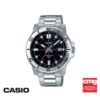 ราคา CASIO นาฬิกาข้อมือ CASIO รุ่น MTP VD01D 1EVUDF วัสดุสเตนเลสสตีล สีดำ (1695568348)