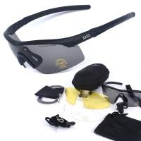 ราคา Tactical Sunglasses 511 แว่นตายุทธวิธี สามชุด แว่นตากลางแจ้ง แว่นตาป้องกันการกระแทก เลนส์เปลี่ยนได้ แว่นตา (18965446624)