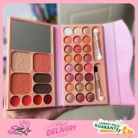 ราคา Anylady Mermaid Eyeshadow Blusher Powder eyebrow Lipstick set (5468392498)