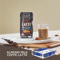 ราคา 137 ดีกรี นมอัลมอนด์สูตรกาแฟลาเต้ ขนาด 180 ml x pack of 3 x 12 Almond Milk Coffee Latte 137 Degrees Brand (177045528)