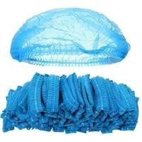 ราคา VG Bouffant Cap หมวกตัวหนอน หมวกคลุมผมอนามัย Bouffant Cap 14g 50ชิ้น 100ชิ้น สีเขียว สีฟ้า สีขาว (16481403725)