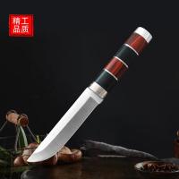 ราคา มีดสเต็ก มีดหั่นสเต็ก มีดพก ด้ามไม้ พร้อมซอง SD37 (19959195238)