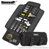 ราคา Rhinowalk กระเป๋าเครื่องมือรถจักรยานยนต์ที่เก็บของรอบกระเป๋าเก็บของท้ายถังแบบม้วน (11652455313)
