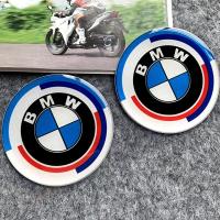 ราคา 2 ชิ้นโลโก้ BMW 50th ครบรอบ 3D สติกเกอร์อีพ็อกซี่ BMW อุปกรณ์ตกแต่งรถจักรยานยนต์หัวด้านข้างหางสติกเกอร์ตกแต่งรอบสติกเกอร์โลโก้รถ (19410101898)