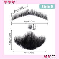 ราคา MEIFAN ลูกไม้เคราเคราปลอมธรรมชาติสำหรับผู้ชายหนวดทำมือคอสเพลย์ลูกไม้สังเคราะห์เคราที่มองไม่เห็น (15910188286)