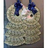 ราคา พวงมาลัยเงินแบบ 60 ใบ ใส่แบงค์2050100 บาท (19635992562)