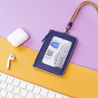ราคา Twelve ID Holder โทนNIGHT ป้ายคล้องคอใส่บัตรพนักงานหนัง กระเป๋าใส่บัตรคล้องคอได้ สลักชื่อฟรี ป้ายคล้องคอหนัง (19577848226)