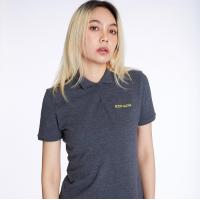 ราคา BODY GLOVE Womens CLASSIC POLO เสื้อโปโล ผู้หญิง สีเทาเข้ม 21 (8810004922)