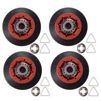 ราคา 4PCS Roller Drum Dryer Fit for Whirlpool Kenmore 8536974 Replaces 8536973 W10314171 WPW10314173 PS11752609 (13270574972)