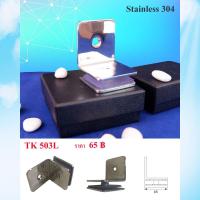 ราคา ตัวหนีบกระจก Stainless 304 ตัวยึดหนีบประตูกระจกบานเปลือย ตัวหนีบกระจก ตัวยึดกระจก ตัวจับกระจก รุ่น TK503L (4526212531)