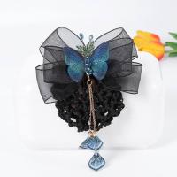 ราคา OQEWPI เน็ตติดผม เน็ตผมผู้หญิง ชุดคลุมศีรษะ หวานหวานแหววว สง่างามเรียบหรู พู่พู่ห้อย ที่หนีบผมหางม้าผูกโบว์ ตาข่ายแบบตาข่าย ผีเสื้อรูปผีเสื้อ ดอกไม้ประดับดอกไม้ โรงแรมในโรงแรม คลิปฤดูใบไม้ผลิผู้หญิง ส