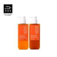 ราคา แพ็คคู่ mise en scene Perfect Serum Original Shampoo Conditioner แชมพูและครีมนวดสำหรับผมแห้งเสีย ผมแตกปลาย ผมชี (18176995526)