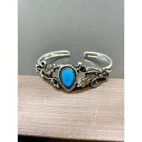 ราคา กำไลข้อมือเงิน กำไลเคลือบเงิน กำไลสีเทอร์ควอยซ์ NO 148 ราคา 55 บาท (17012133661)