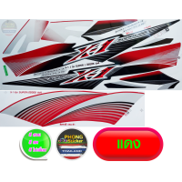 ราคา สติ๊กเกอร์ X1 ปี 2005 รุ่น 4 สติ๊กเกอร์มอไซค์ Yamaha X1 ปี 2005 รุ่น 4 สีสวย สีสด สีไม่เพี้ยน (7093498946)