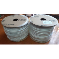 ราคา ปลอกPVCมาร์คสายไฟ Wire Marking Tube PVC Hot Mark Wire mark เบอร์ 3 5 ใช้กับเครื่องพิมพ์ปลอกสายไฟได้ทุกยี่ห้อ ใช้กับสาย 2 5mm2 ใส่หางปลาเบอร์ 2 5 ม้วน 50 เมตร (7390754859)