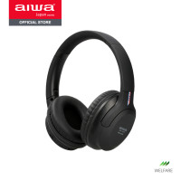 ราคา AIWA NB A23E Bluetooth Headphones หูฟังครอบหู น้ำหนักเบา กันน้ำระดับ IPX5 (19064405245)
