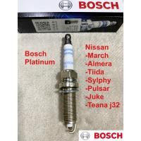 ราคา หัวเทียน Bosch Platinum สำหรับ Nissan March Almera Tiida Shlphy Pulsar Teana Juke ราคาต่อหัว 220 (12458216195)