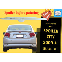 ราคา สปอยเลอร์แบบแนบ ซิตี้ Honda City 2009 11 ABS (17458686496)