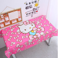 ราคา ผ้าปูโต๊ะ ผ้าคลุมโต๊ะ 114x137cm น่ารัก ลายการ์ตูน คิตตี้ โดเรมอน Kitty (9958272385)