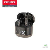 ราคา AIWA AT X80X TWS Bluetooth Earphones หูฟังไร้สายแบบอินเอียร์ กันน้ำระดับ IPX5 Low Latency ENC (19787094734)