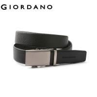 ราคา Giordano ผู้ชายเข็มขัดหนัง2ชั้นหัวเข็มขัดอัตโนมัติสำหรับชายสวมใส่ลำลองจัดส่งฟรี01138067 (712758258)