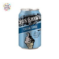 ราคา Ben Shaws Cream Soda 330ml น้ำอัดลม เบน ชอว์ส ครีมโซดา 330มิลิลิตร (16170127263)