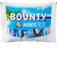 ราคา Bounty Minis Milk Chocolate 1 ถุงมี 11 ชิ้น Net 333 g Exp 10 23 (3314564622)