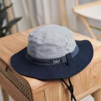 ราคา 2TONE Denim X Gray หมวกเดินป่า ปีกกว้าง หมวกบักเก็ต สีทูโทน มีสายรัดคาง งาน Cotton 100 ฟอกสีโทนเฟด ผ้านุ่ม ใส่สบายมากๆ (19793099068)