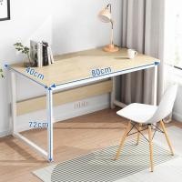 ราคา ihome120CM โต๊ะทำงานไม้ โต๊ะคอมพิวเตอร์ โต๊ะทํางาน Computer Desk 1ชั้นพร้อมชั้นวางของ ชุดโต๊ะทํางาน โต๊ะคอม (10904275139)