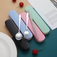 ราคา ช้อนส้อมพกพา ช้อนส้อม ชุดช้อนส้อม ชุดช้อนแบบพกพา กล่องใส่ช้อน ชุดช้อนส้อมสแตนเลส ตะเกียบ สแตนเลส แบบพกพา (5113206715)