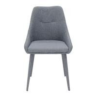 Koncept Furniture เก้าอี้ไม้เบาะผ้า สีเทา รุ่น LEPANGKA