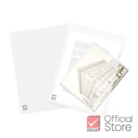 ราคา Elephant แฟ้มใส แฟ้มซองพลาสติก 400 A4 ขาว แพ็ค 12 ซอง (9359816753)