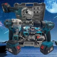 ราคา แพ็คคู่3 ตัว BONYA เครื่องเจียร์ไร้สาย สว่านแบตไร้สาย กระแทก เจาะปูน บล็อกแบตไร้สาย แบตเตอรี่ 2ก้อน เครื่องเจียร์ สว่าน บล็อกไร้สาย (19605559458)