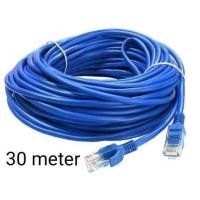 ราคา สายแลนสำเร็จรูปพร้อมใช้งาน ยาว 30 เมตร UTP Cable Cat5 30M Blue (458202603)